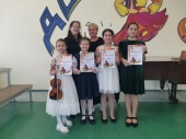 Скрипачи Щаповской Детской школы искусств "Гармония" приняли участие в выездном мероприятии
