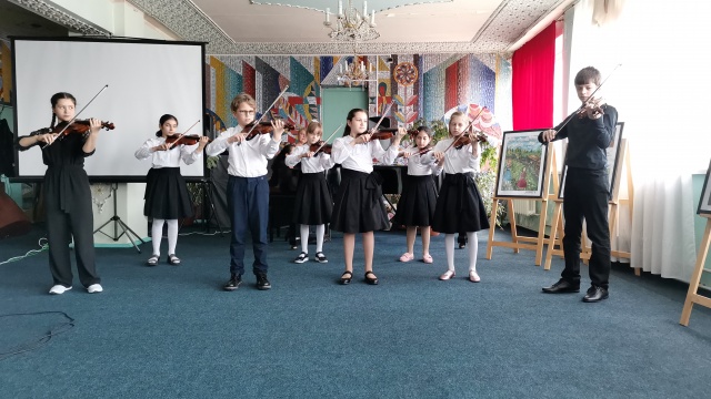 Концерт в честь Дня Победы прошел в Щаповской детской школе искусств