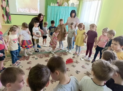 Сотрудники музея провели тематическое занятие в детском саду в Щапово
