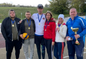 Спортсмены из Щаповского заняли первое место на соревнованиях по волейболу