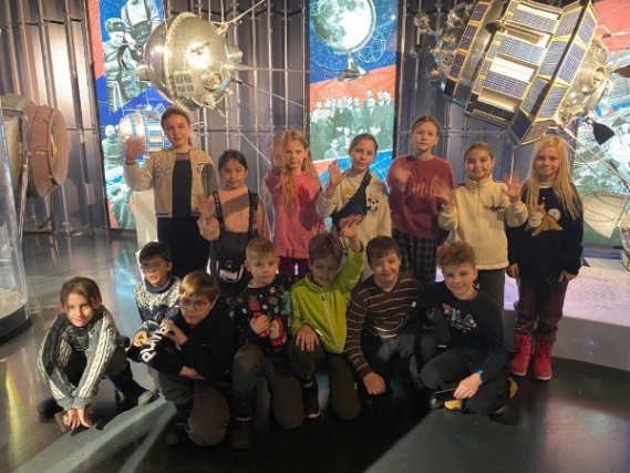 Музей космонавтики посетили ученики школы №2075