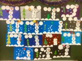 Выставку «Наш веселый снеговик!» провели в школе №2075 в поселке Курилово