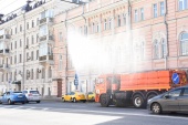 Комфорт жителей: на улицах Москвы проводят аэрацию воздуха