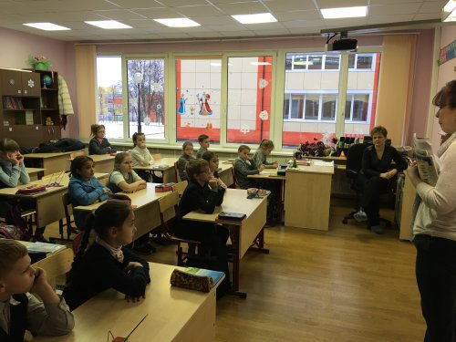 Учеников младших классов познакомили с творчеством Эдуарда Успенского