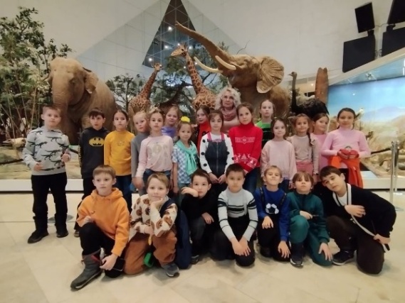 Дарвиновский музей посетили дети из школы №2075