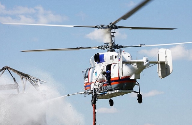 25 лет назад в Москве появилась первая в России вертолетная пожарно-спасательная служба 