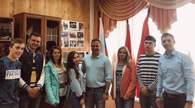  Представители Молодежной палаты поселения Щаповское встретились с коллегами из Вороновского