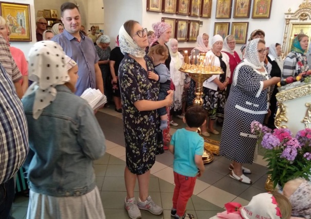 Церковный праздник отметили в Щаповском 