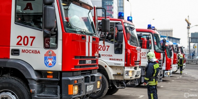 В сентябре пожарные и спасатели Москвы отметят свой юбилей