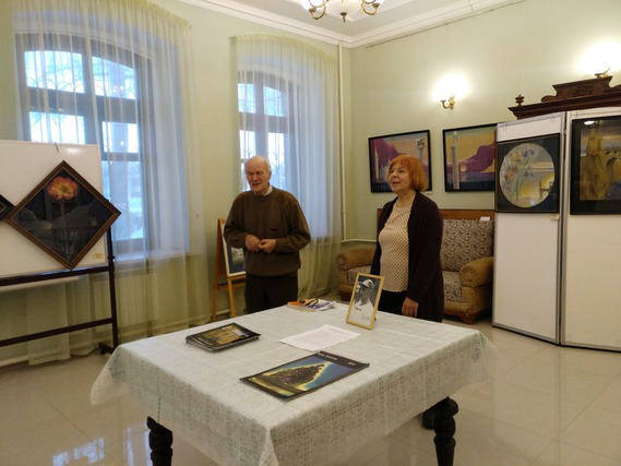 Открытие выставки картин Бориса Талесника прошло 8 февраля в Музее истории усадьбы Щапово