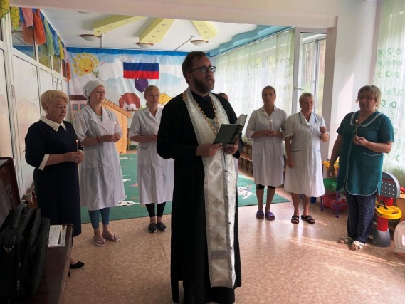 Представители духовенства посетили дошкольное учреждение