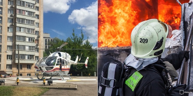 «Жаркая пора» у московских спасателей: итоги за июнь