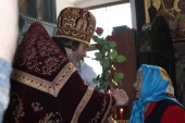 Жительниц Щаповского поздравили с православным праздником