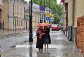 Свыше трети месячной нормы осадков выпало в Москве