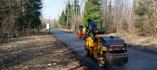 В Щаповском поселении стартовал ремонт дорог