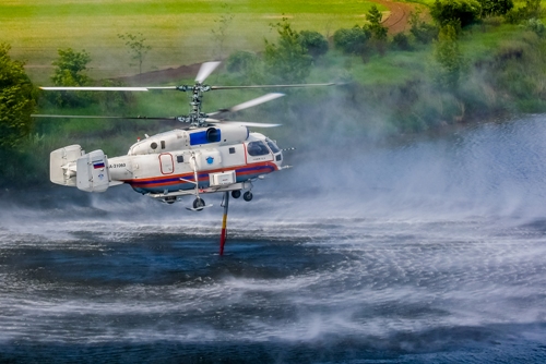 Четвёртый вертолёт Московского авиационного центра заступает на дежурство