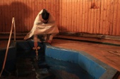 1300 человек совершили купания в крещенскую ночь в поселении Щаповское