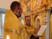 Празднование Богоявления состоялось в Щаповском храме