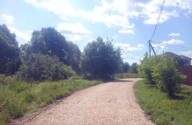 Ремонт дорог продолжили в Щаповском