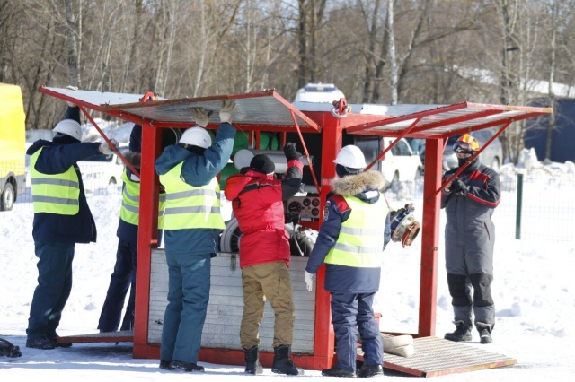 Пилоты и спасатели проводят тренировки и готовятся к весеннему половодью