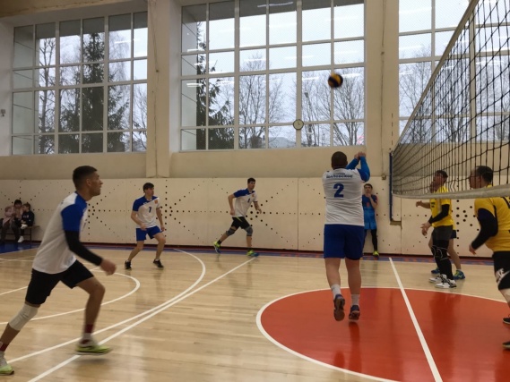 Команда из Щаповского поучаствовала в соревнованиях по волейболу