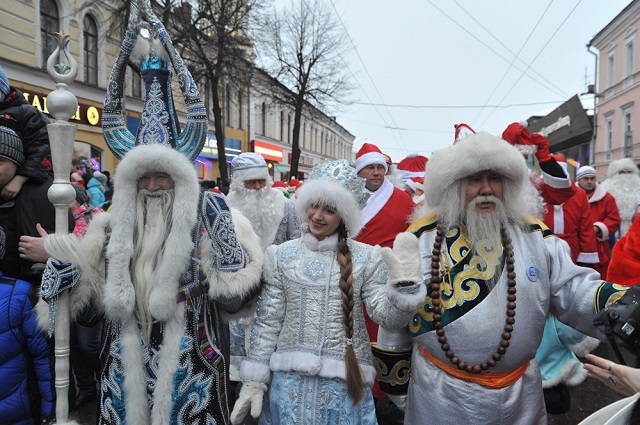 межнациональный фестиваль Дедов Морозов пройдет на ВДНХ