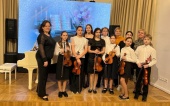 Ансамбль детской школы искусств «Гармония» выступил на концерте в усадьбе Васильчиковых