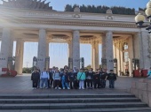 Ученики школы №2075 посетили музей ЦПКиО имени Максима Горького