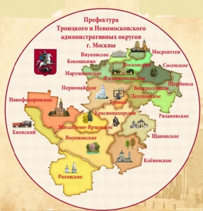 Идея образования «Новых территорий» Москвы