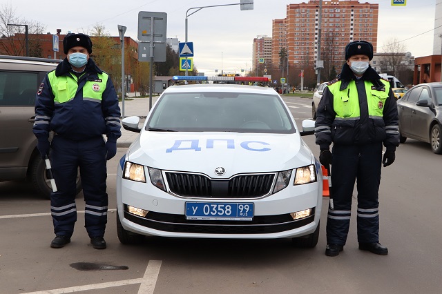 Госавтоинспекция Новой Москвы провела мероприятие по выявлению нарушителей правил дорожного движения