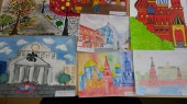Конкурс рисунков «Краски Москвы» прошел в школе №2075