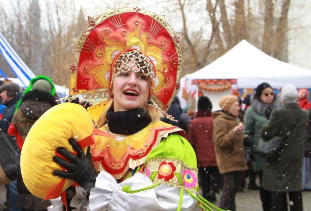 Жители столицы отметят Масленицу на фестивале