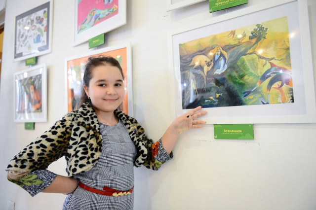 Жителей поселения пригласили на выставку детского творчества