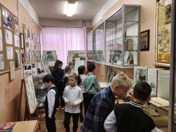 Ученики школы №2075 посетили Музей боевой славы