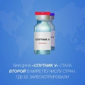 Российский препарат «Спутник V» расположился на втором месте в рейтинге вакцин от коронавируса по числу одобривших стран