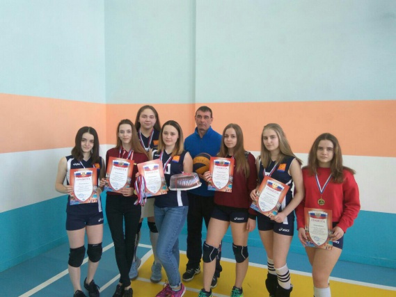 Состоялся турнир по волейболу среди женских команд