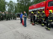 Детям рассказали о пожарной безопасности