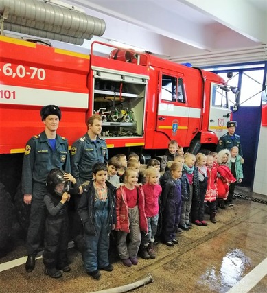 Экскурсии для детей и взрослых в "Год предупреждения чрезвычайных ситуаций" от пожарных ТиНАО