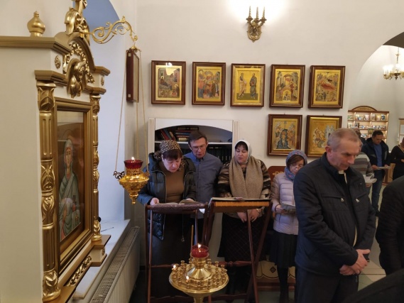 Богослужение состоится в храме в Щаповском